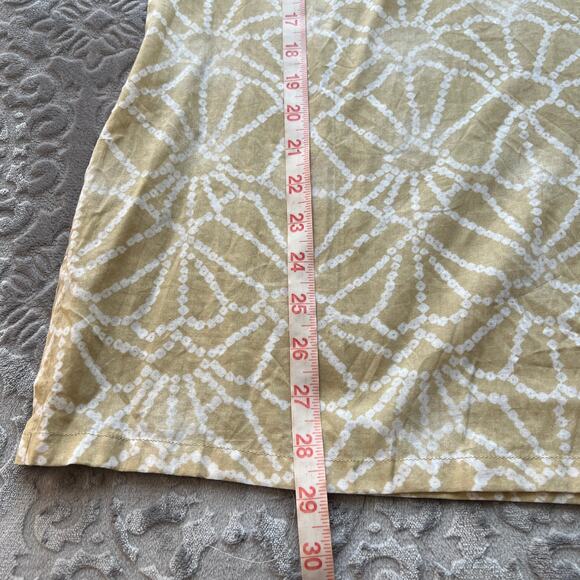 Calypso St. Barth Floral Beige Embroidered Tunic Large - Picture 9 of 9